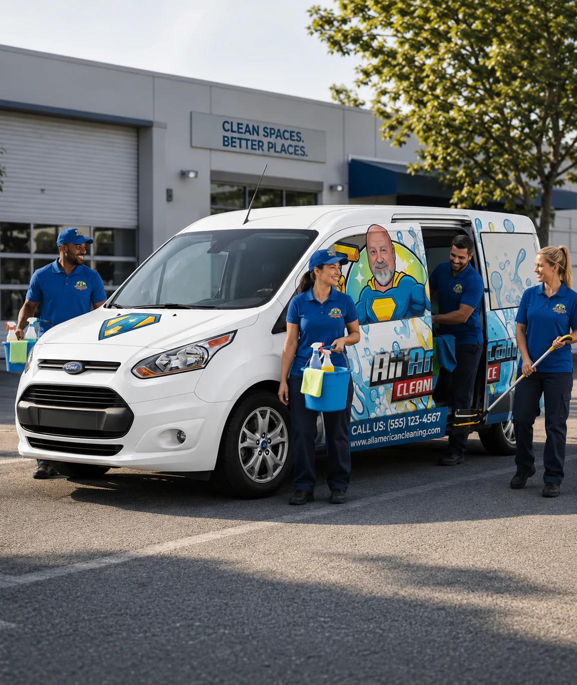 Truck vehicle wrap design for commercial fleet branding
