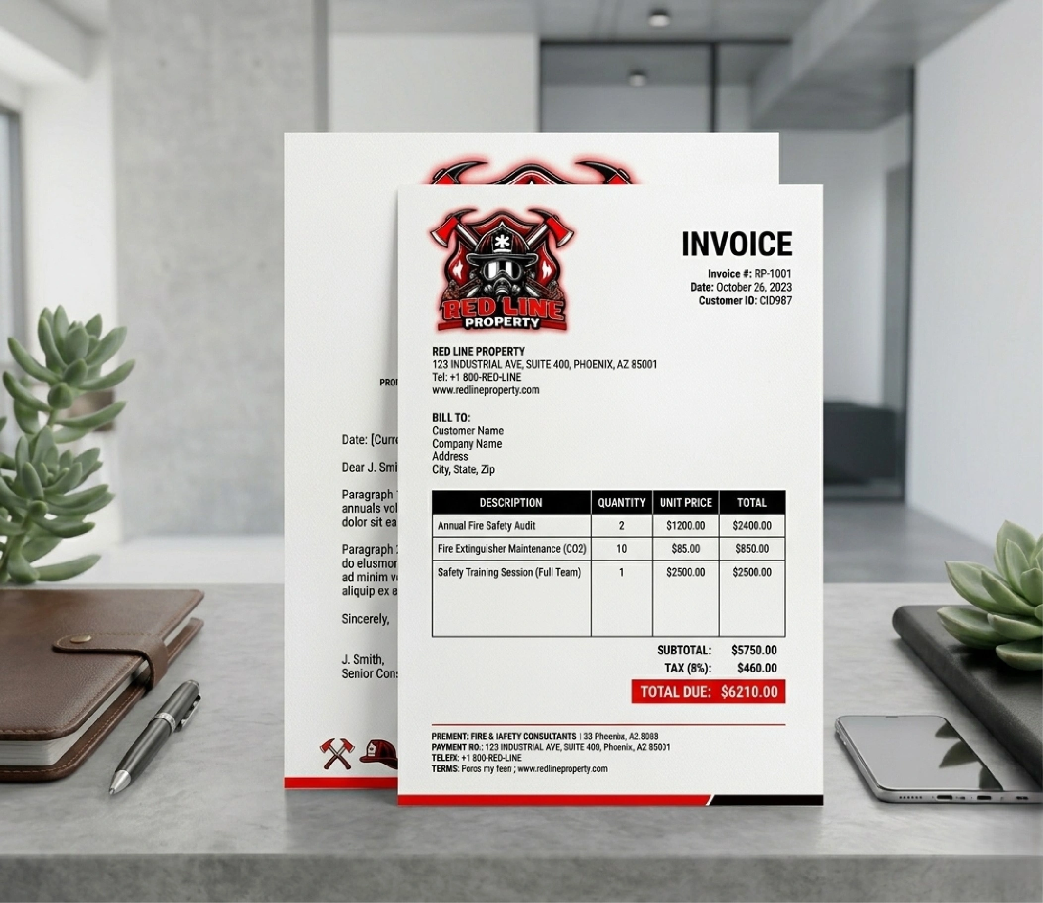 Invoice Design 6