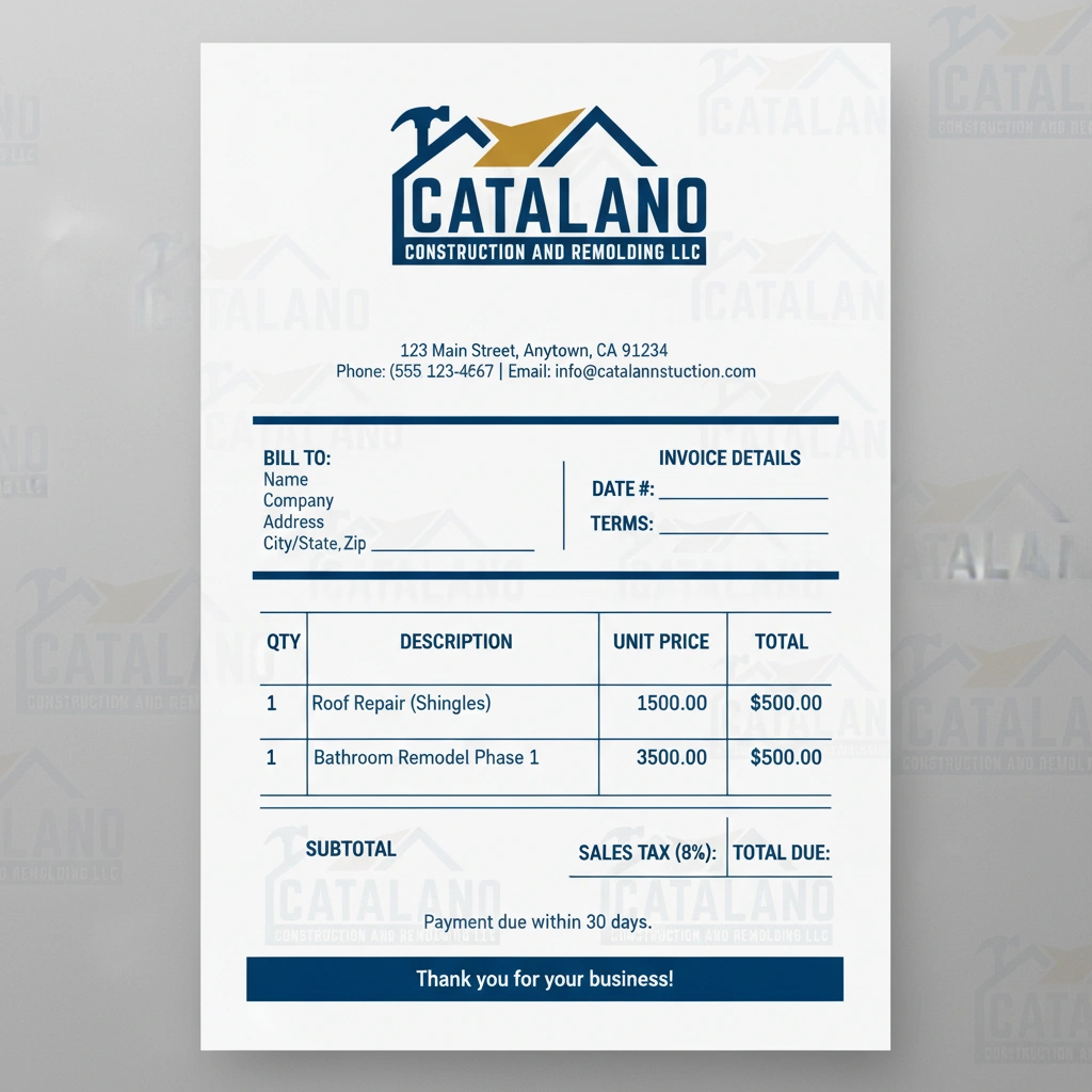 Invoice Design 8