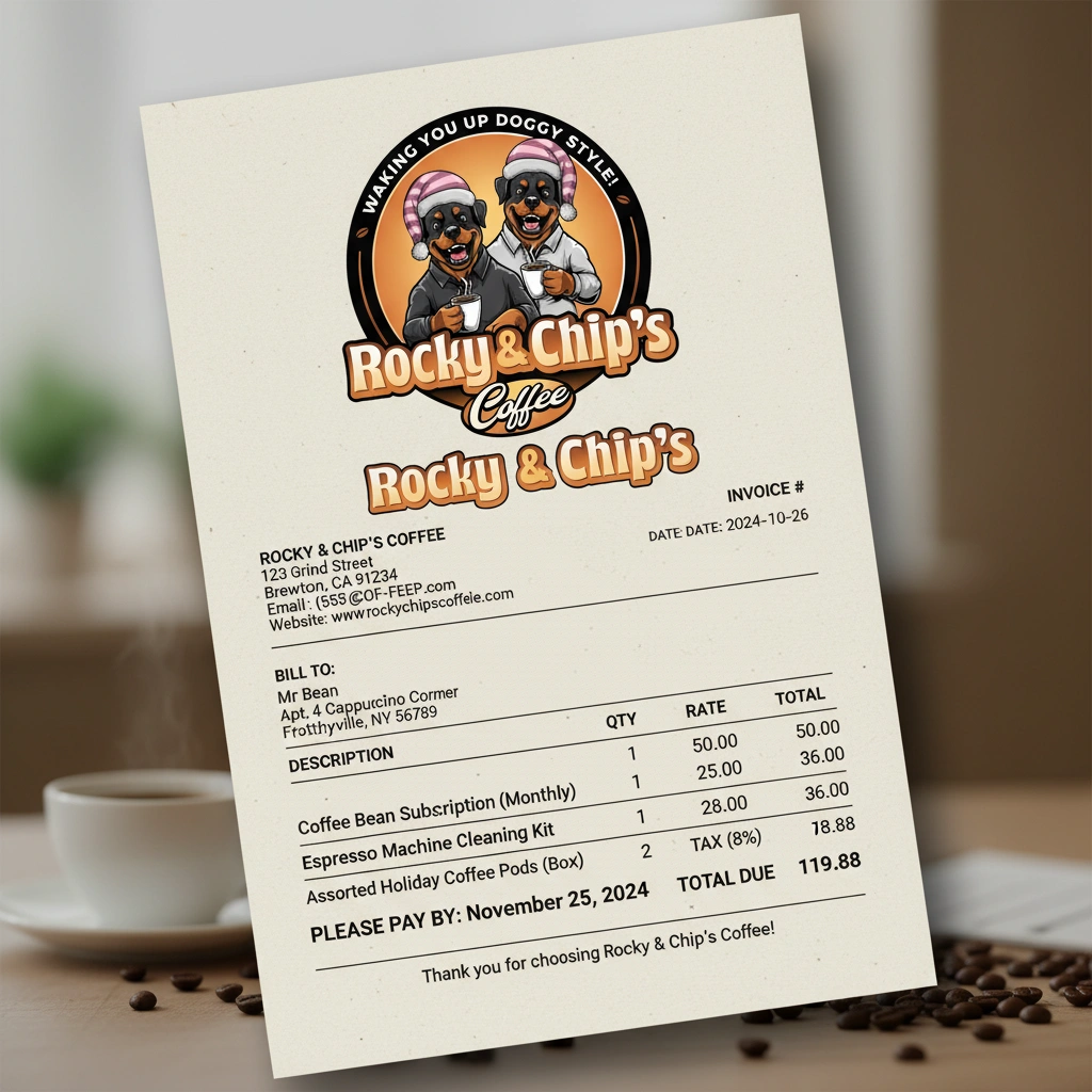 Invoice Design 10